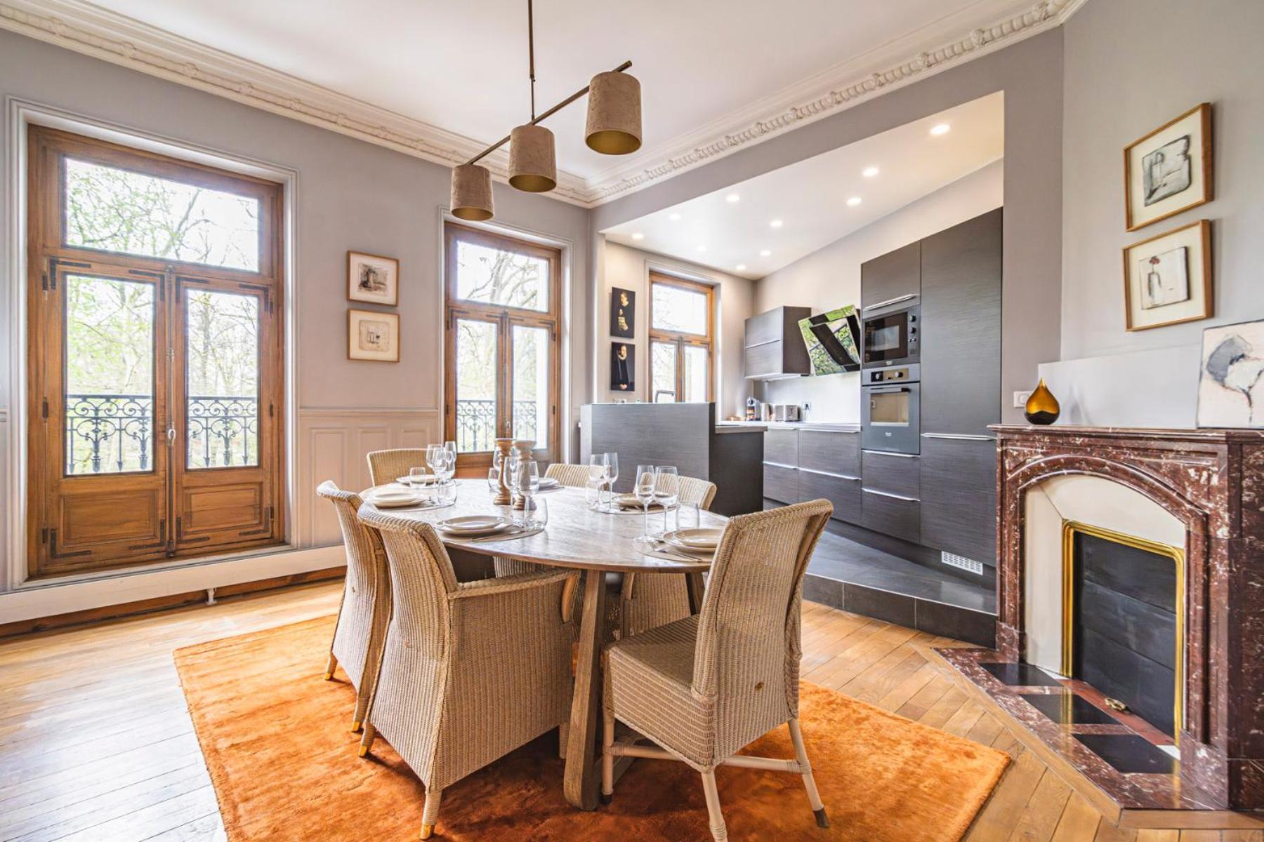 Appartamento L'Elegance Vue Parc Reims Esterno foto