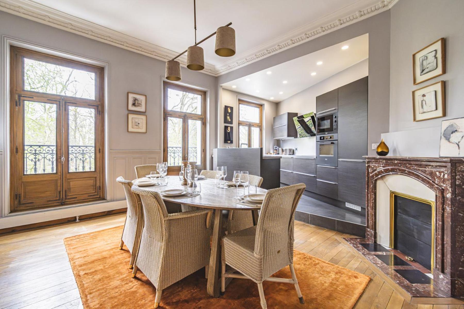 Appartamento L'Elegance Vue Parc Reims Esterno foto
